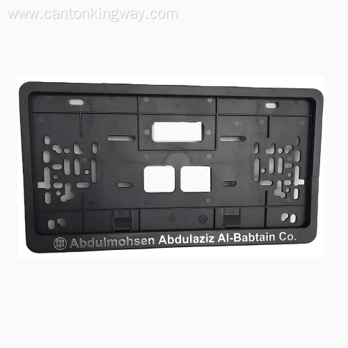 PP ABS PS Car Plastic number plate holder